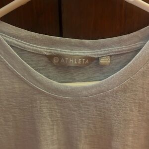 Athleta Light Blue Tank Top-Size M